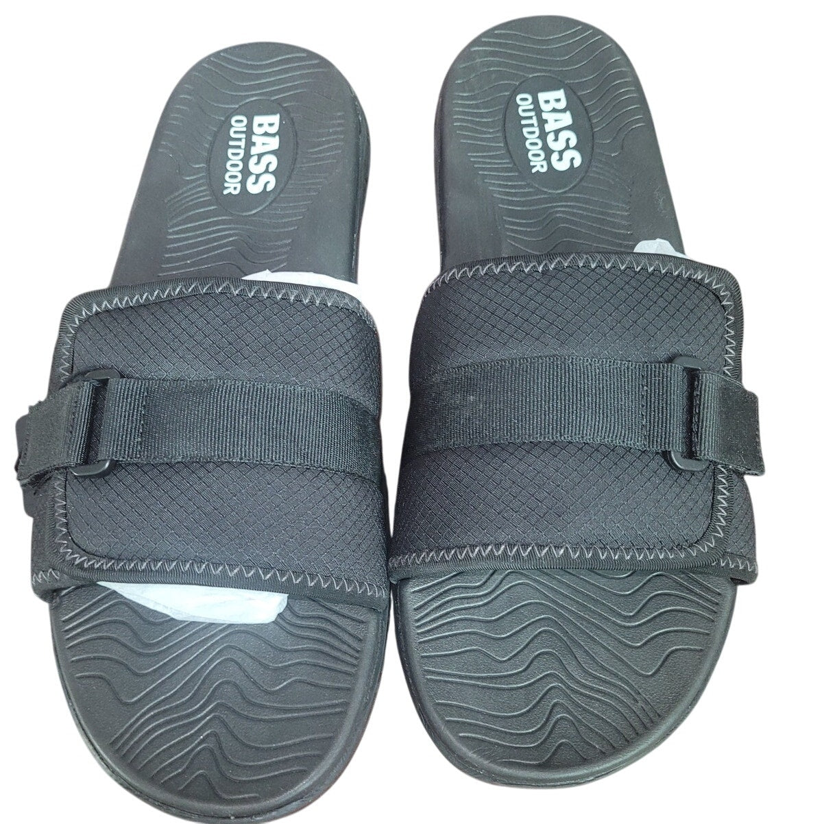 BASS OUTDOOR Men’s TOPO Utility Sandal Boat Shoe – Black, Size 13