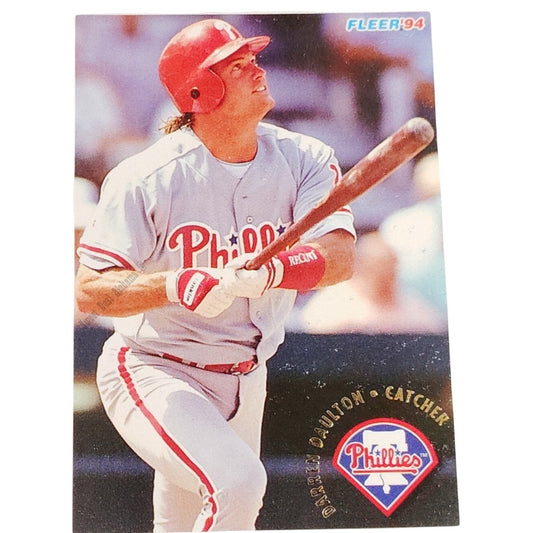 Darren Daulton, Philadelphia Phillies #585, 1994 Fleer Baseball Collector's Card