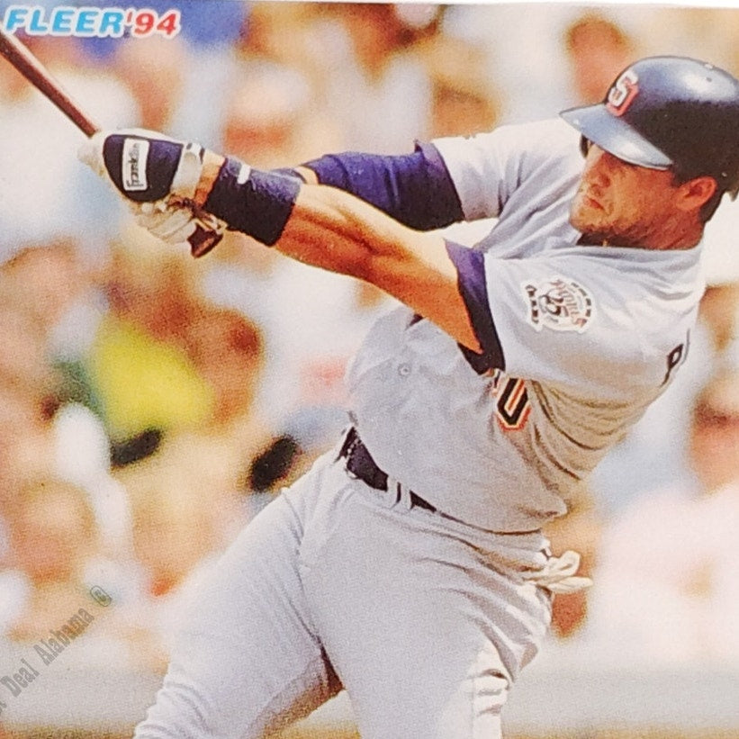 Phil Plantier, San Diego Padres, #672, 1994 Fleer Baseball Collector's Card