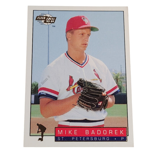 Mike Badorek, St Petersburg Cardinals, No. 255,  93-94 Fleer Excel Minor Leagues