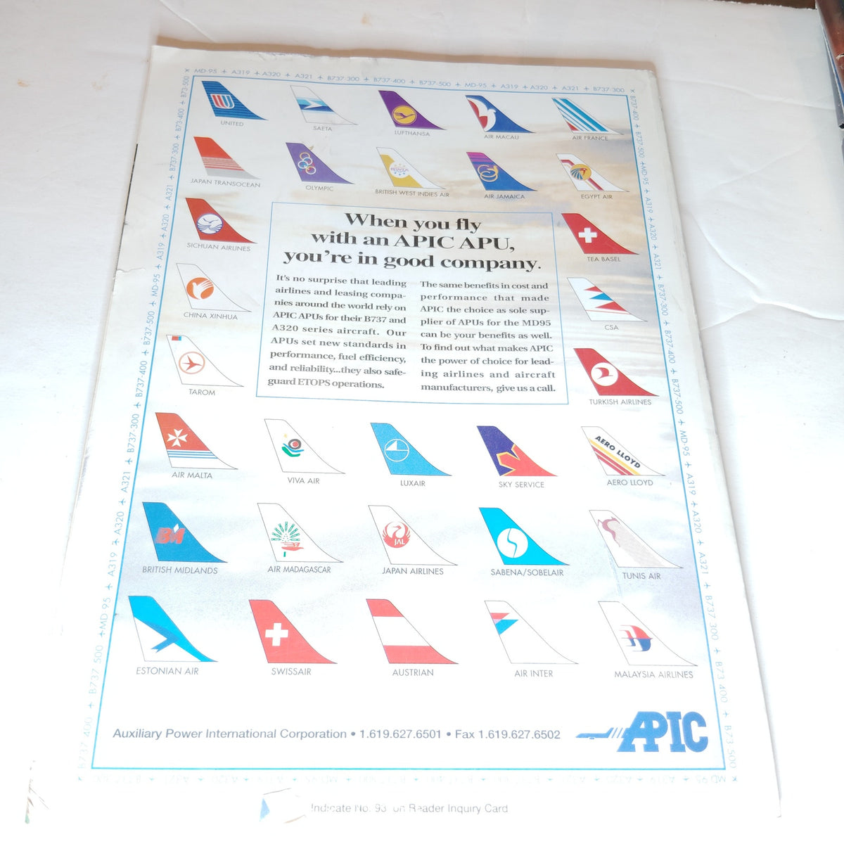 Air Transport World Magazine - June 1996 - Into the Clear Aviation
