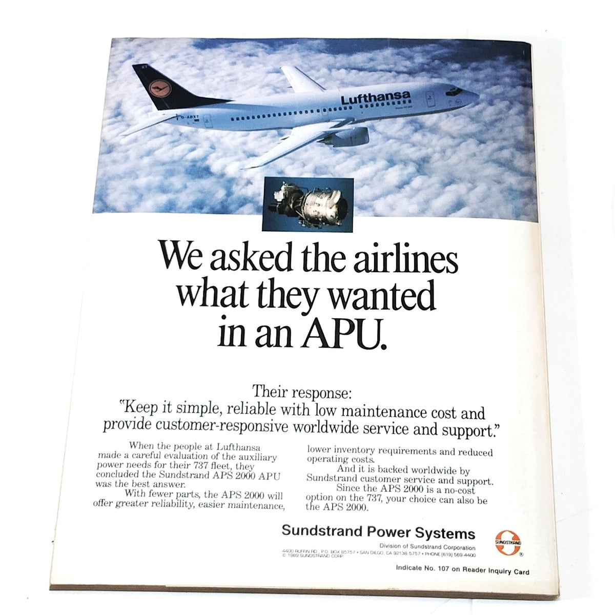Air Transport World Magazine - June 1989 - World Airline Report, Paris Preview