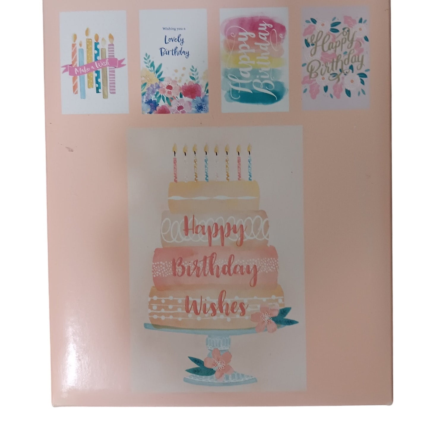 ME Birthday Cards - 10-Pack - 5 Styles x 2 Each - 4"x6" - Soy Ink - PN 620092