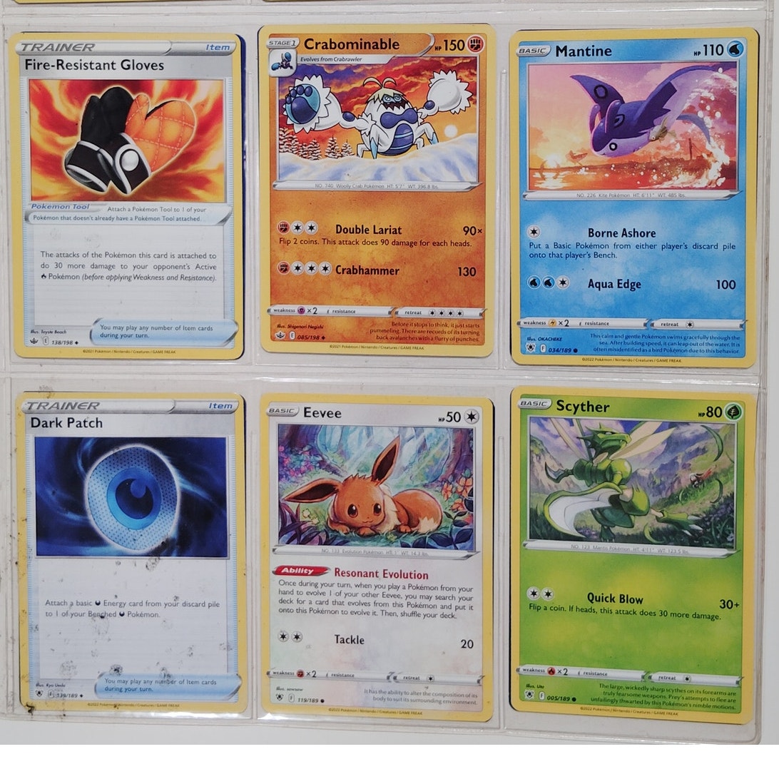 18 Random Pokémon Cards Pictured, Actual Photos Provided