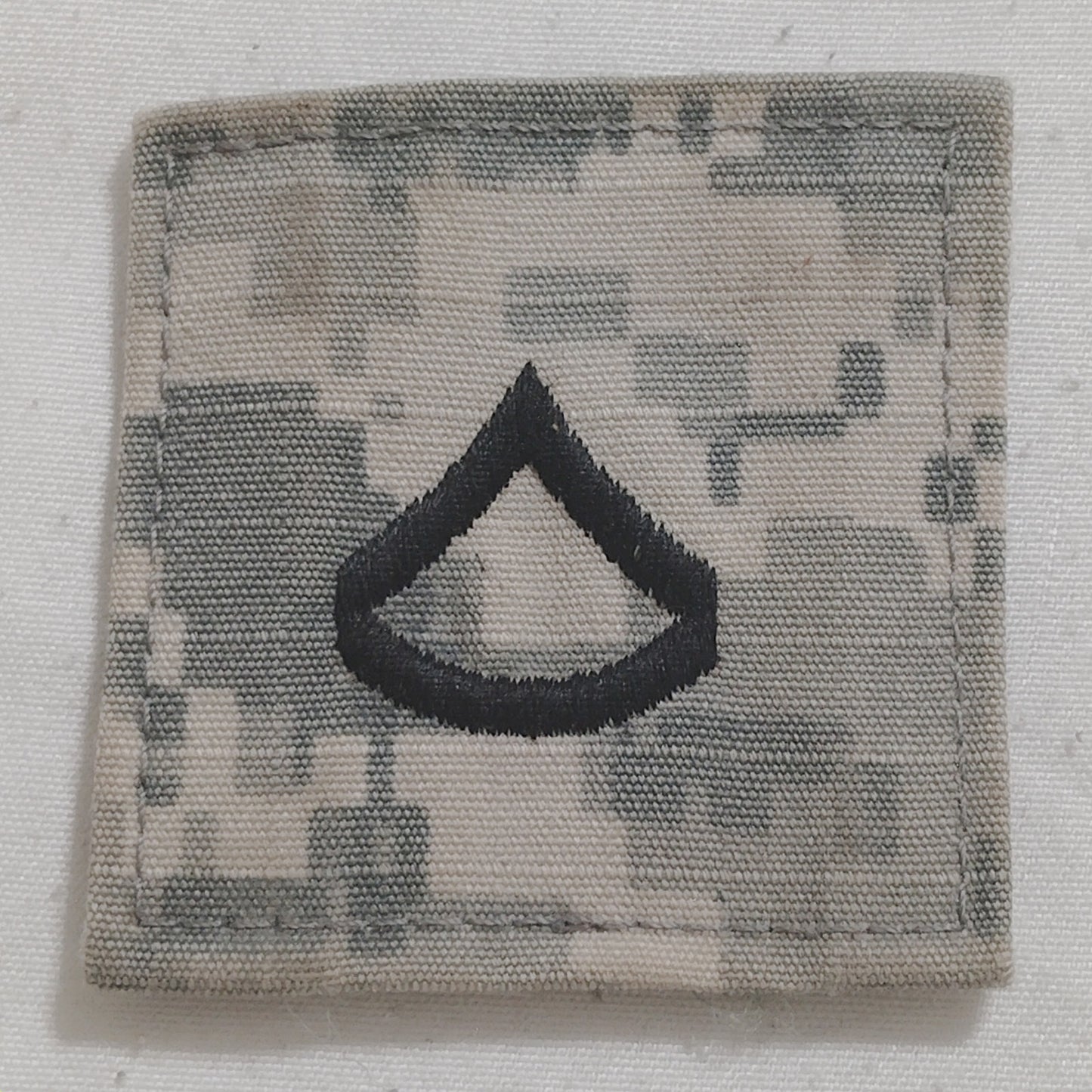 U.S. Army Private First Class (PFC) Patch ACU Digital, 2"×2" Hooked Device – E‑3