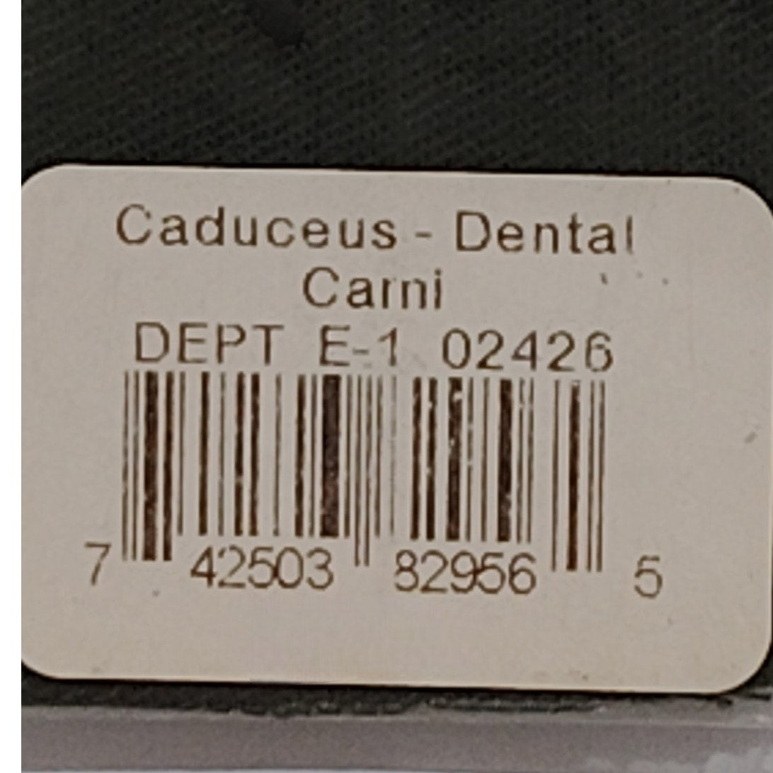 USN Dental Caduceus Carni E-1 Rank Tape – 4.25" x 1.75" Subdued ODG Sew-On Patch Sayre USA 1998