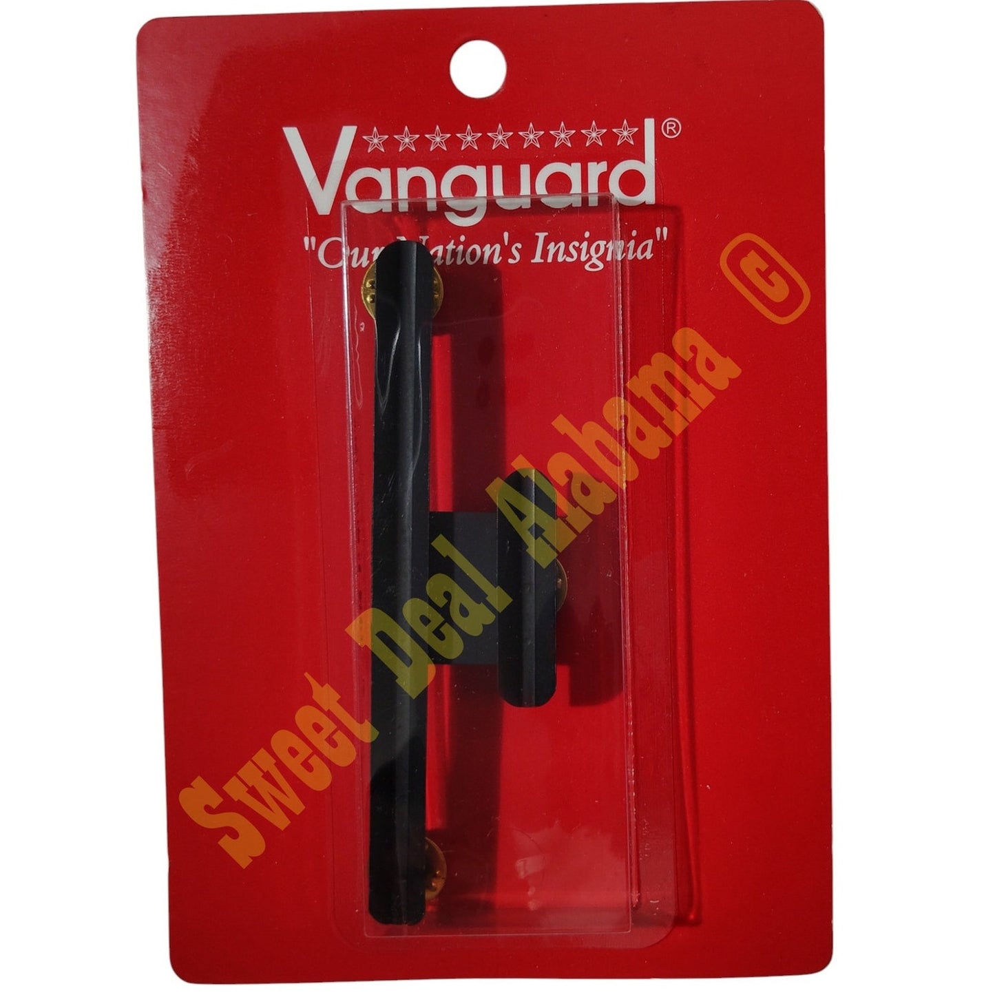 Vanguard 4 Ribbon Army Unit Citation Mount (Right Side), 1/8" Spacing, Black