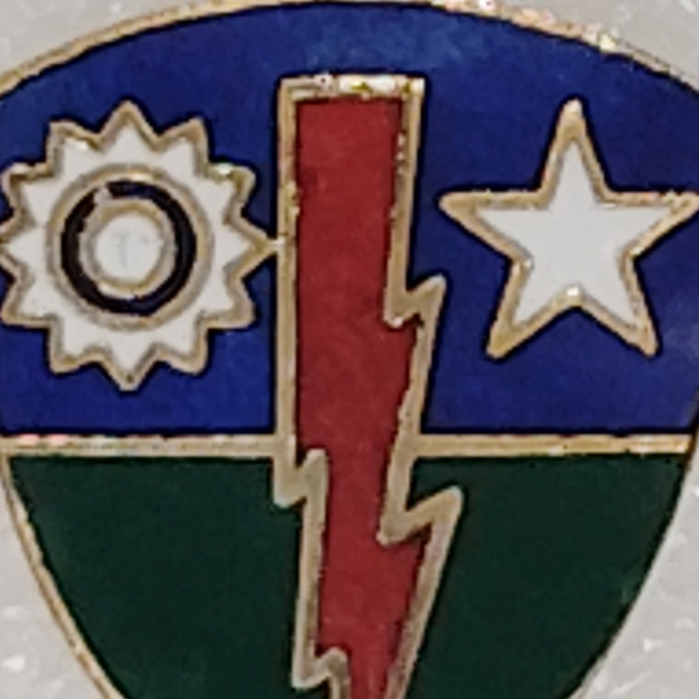 75th Ranger Regiment Unit Crest Novelty Hat/Lapel/Brooch Pin, Enamel Metal
