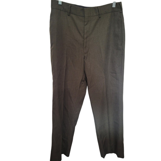 USMC Service Trousers - Size 34R - Green Shade 2212 - 65/35 Poly/Wool