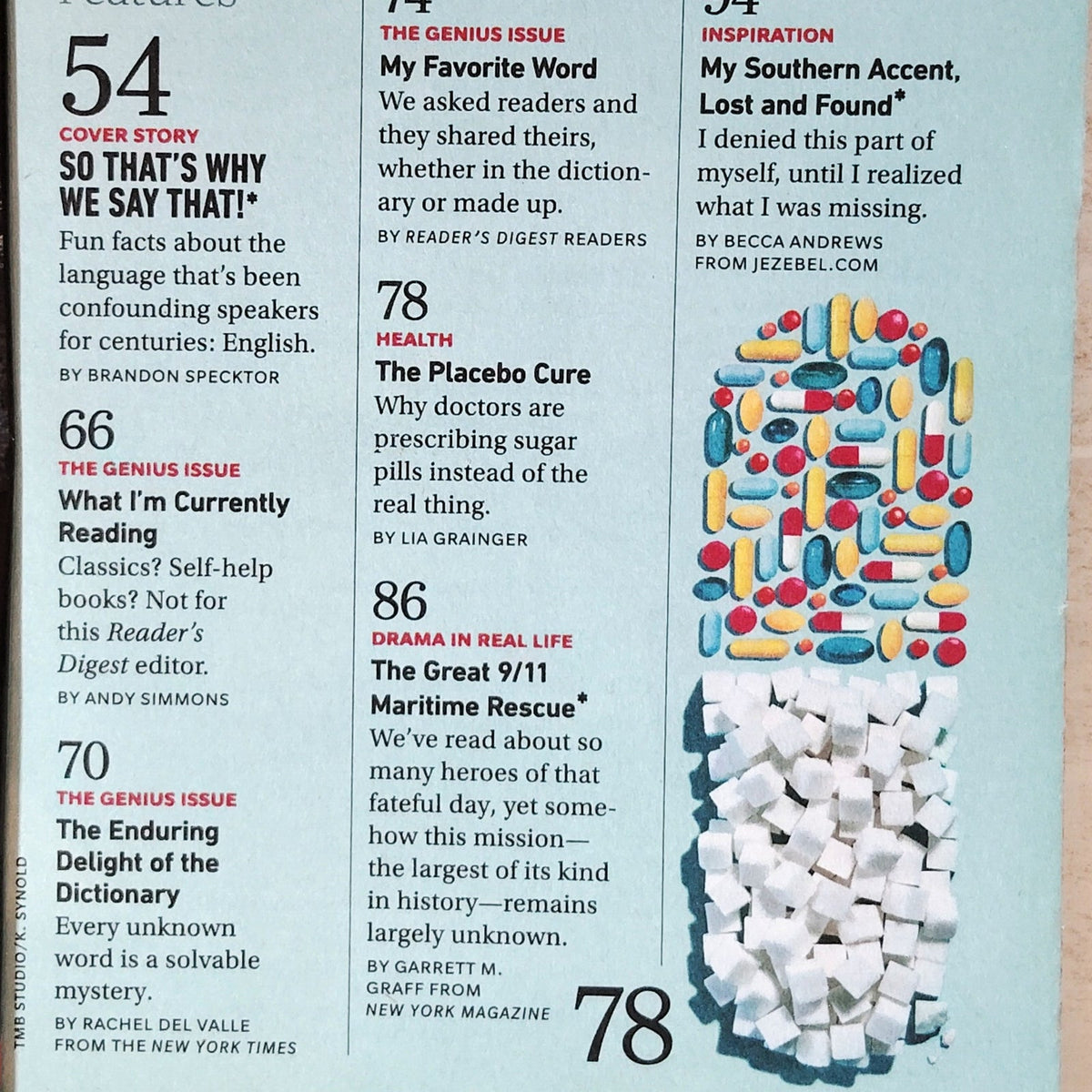 Reader's Digest September 2022 The Genius Issue Magazine Back Issue