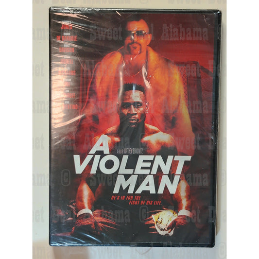 A Violent Man (2019 DVD) 106 Minutes of Mystery, Suspense Viewing (Unrated)
