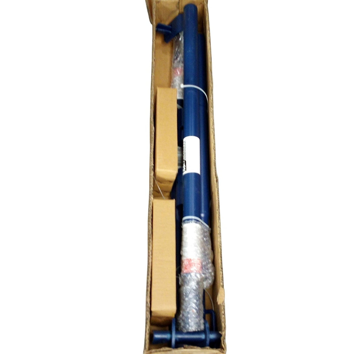 MetalTech Steel Guardrail Post with Wedge Clamp 2-Pack Blue Scaffolding