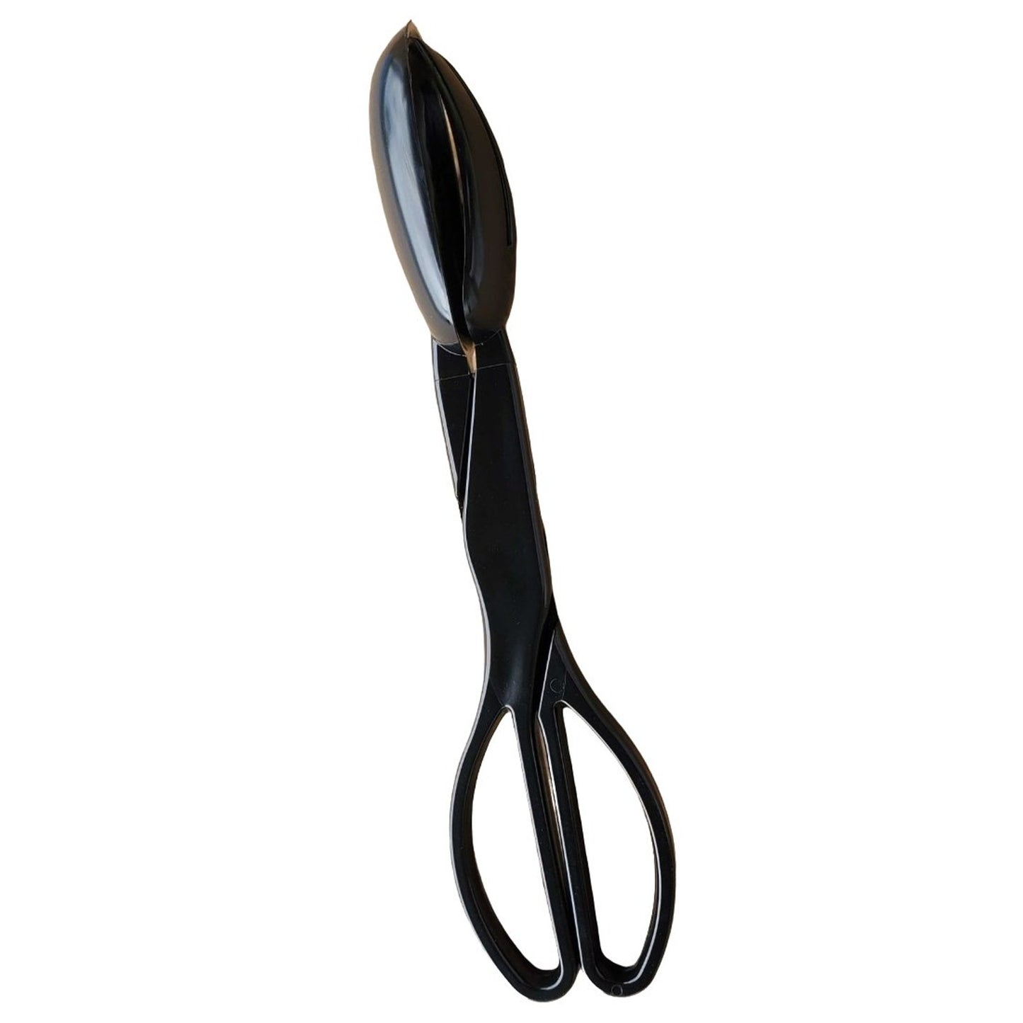 Black 11-1/2 in. Salad Scissor Tongs, CT3304 Partipak- Free Shipping