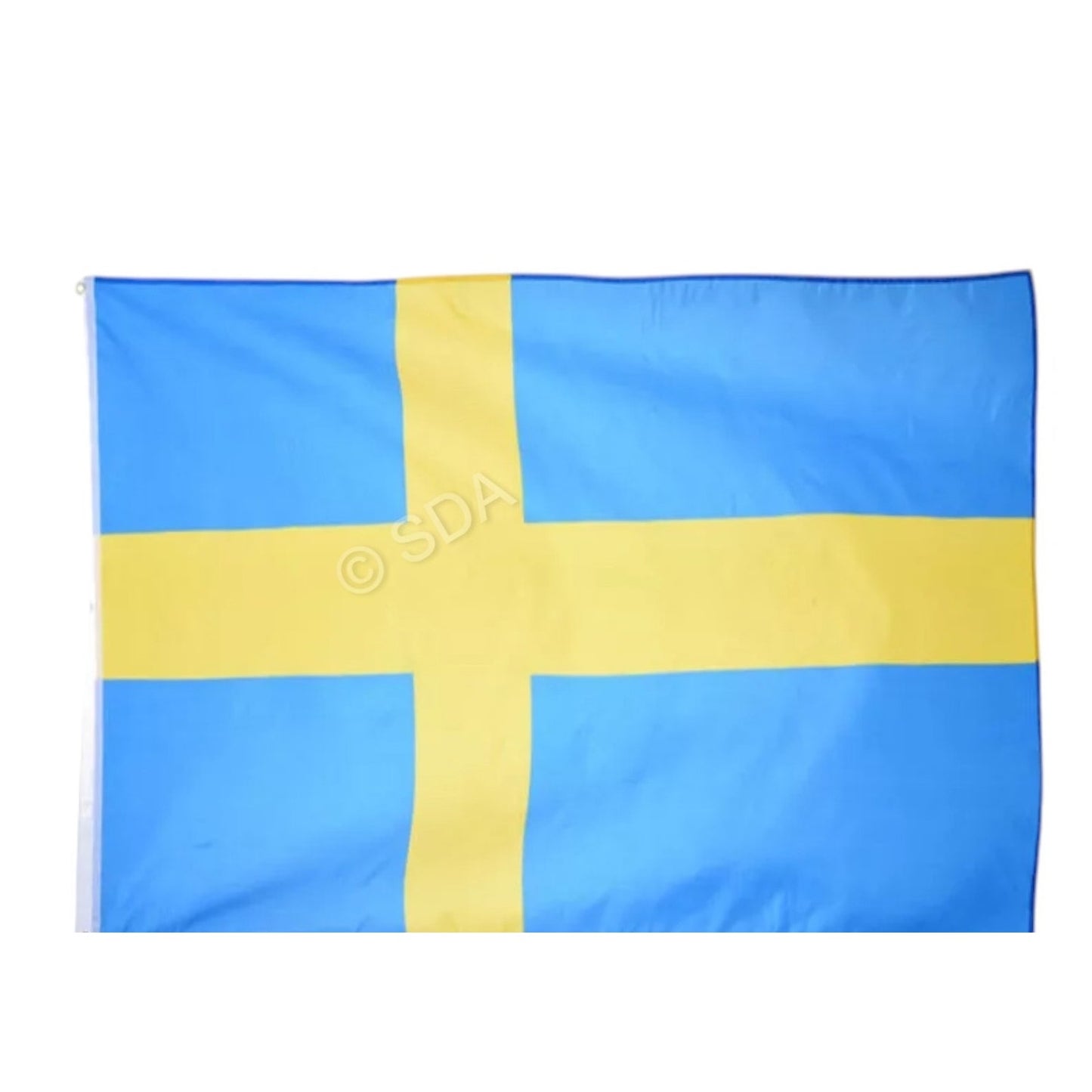Country Flag, Sweden Flag, 3' x 5' Poly Flag / Banner, 100D Material