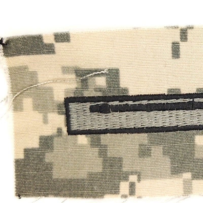 US Army Expert Infantryman Badge EIB Patch Black on ACU UCP – Sew‑On 4.3" × 2.1"