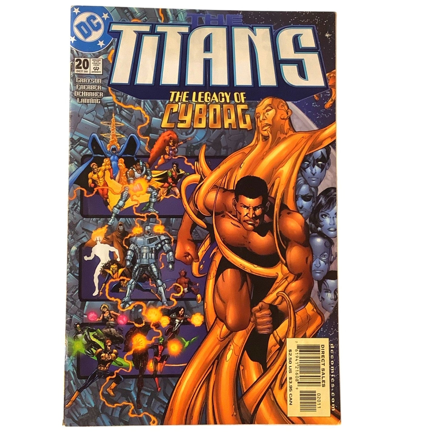 Titans, The Legacy of Cyborg, #20, October 2000, DC Comics, VF/NM 9.0
