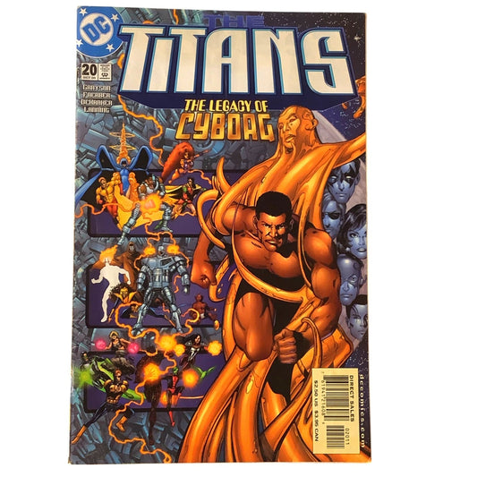 Titans, The Legacy of Cyborg, #20, October 2000, DC Comics, VF/NM 9.0