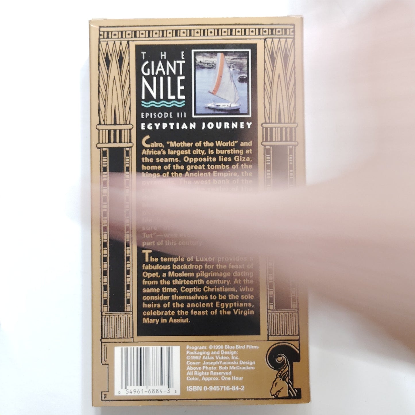 The Giant Nile 3‑Tape VHS Boxed Set 1993 Documentary