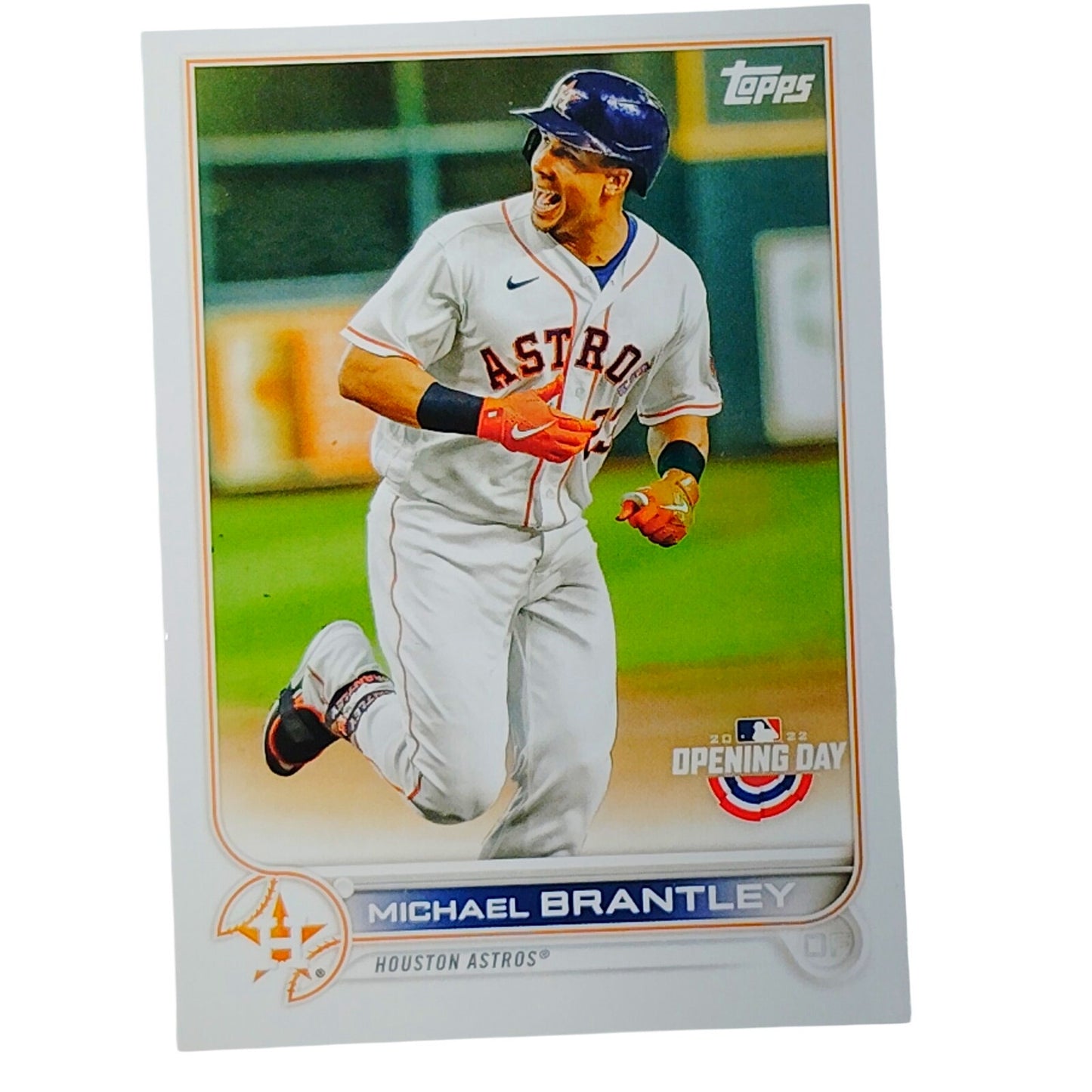 2022 Topps Opening Day #49 Michael Brantley Houston Astros Outfielder - VG/EX