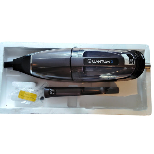 Quantum X QX‑8002 PH Wet/Dry Vacuum Body Motor, Basin, Handle w/HW, Micro Insert