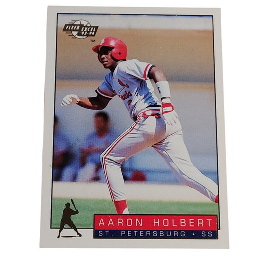 Aaron Holbert, St. Petersburg Cardinals, #267, 93-94 Fleer Excel Minor Leagues