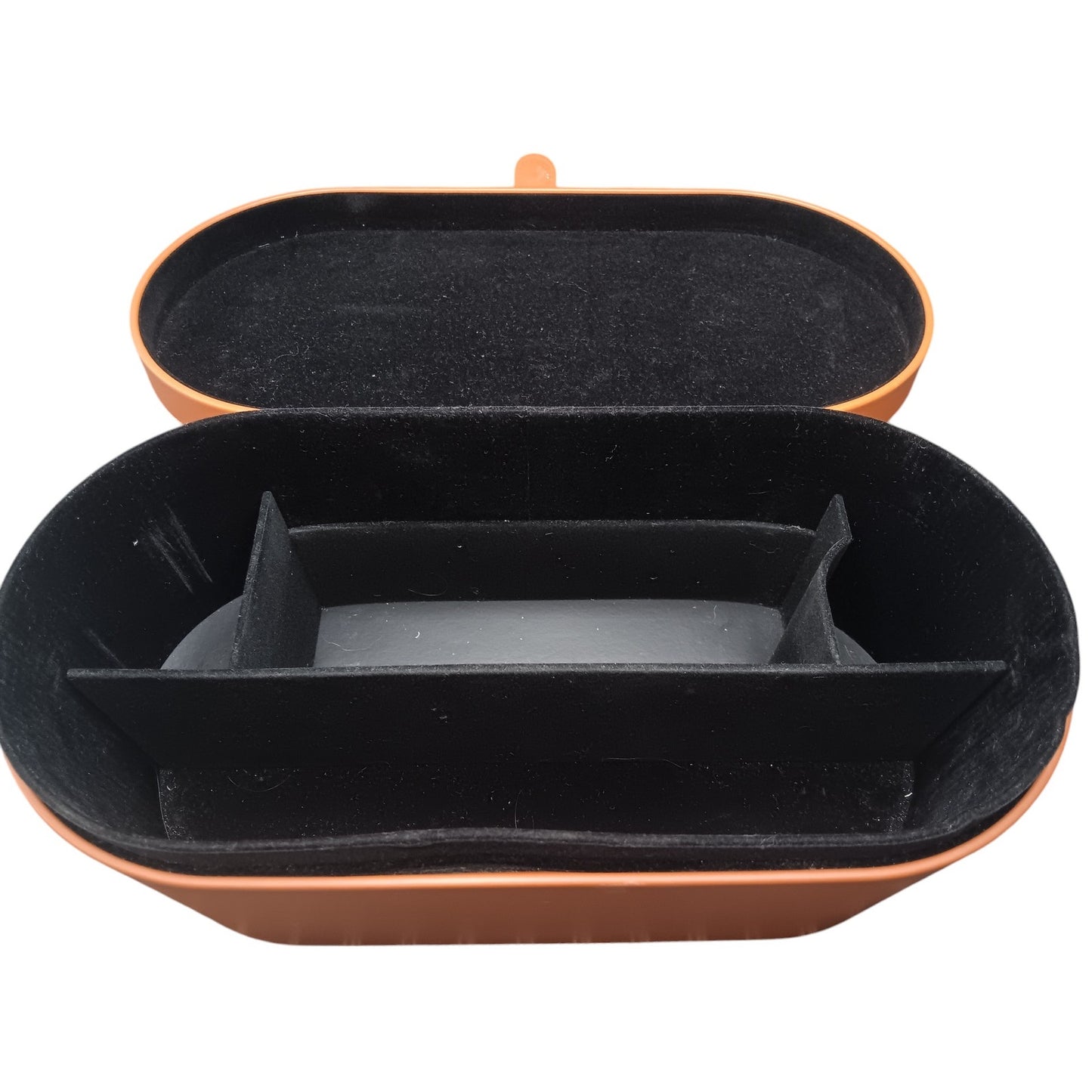 Dyson Large Hard Storage Presentation Case, Brown, New, 15"W x 6.5"H x 7"D