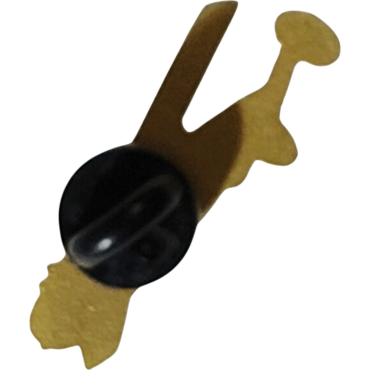 SNB Expeditor Hat Lapel Brooch Pin WWII Navy Transport Aircraft  1-1/4"L x 1/2"H