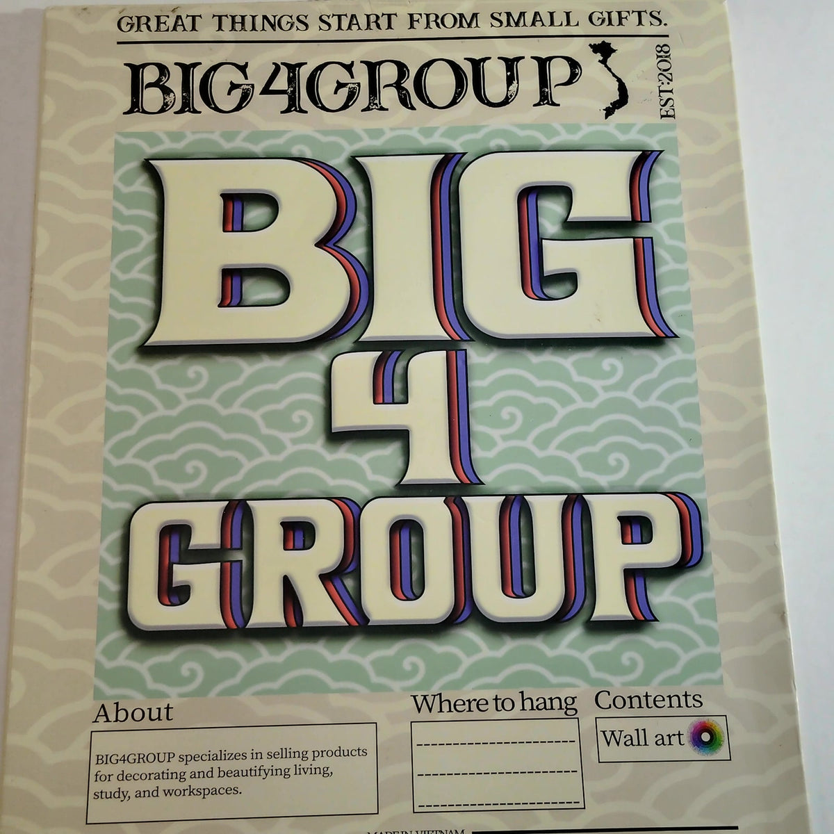 BIG4GROUP Victorian Impressionist Wall Art Print Set - Gallery Wall Decor