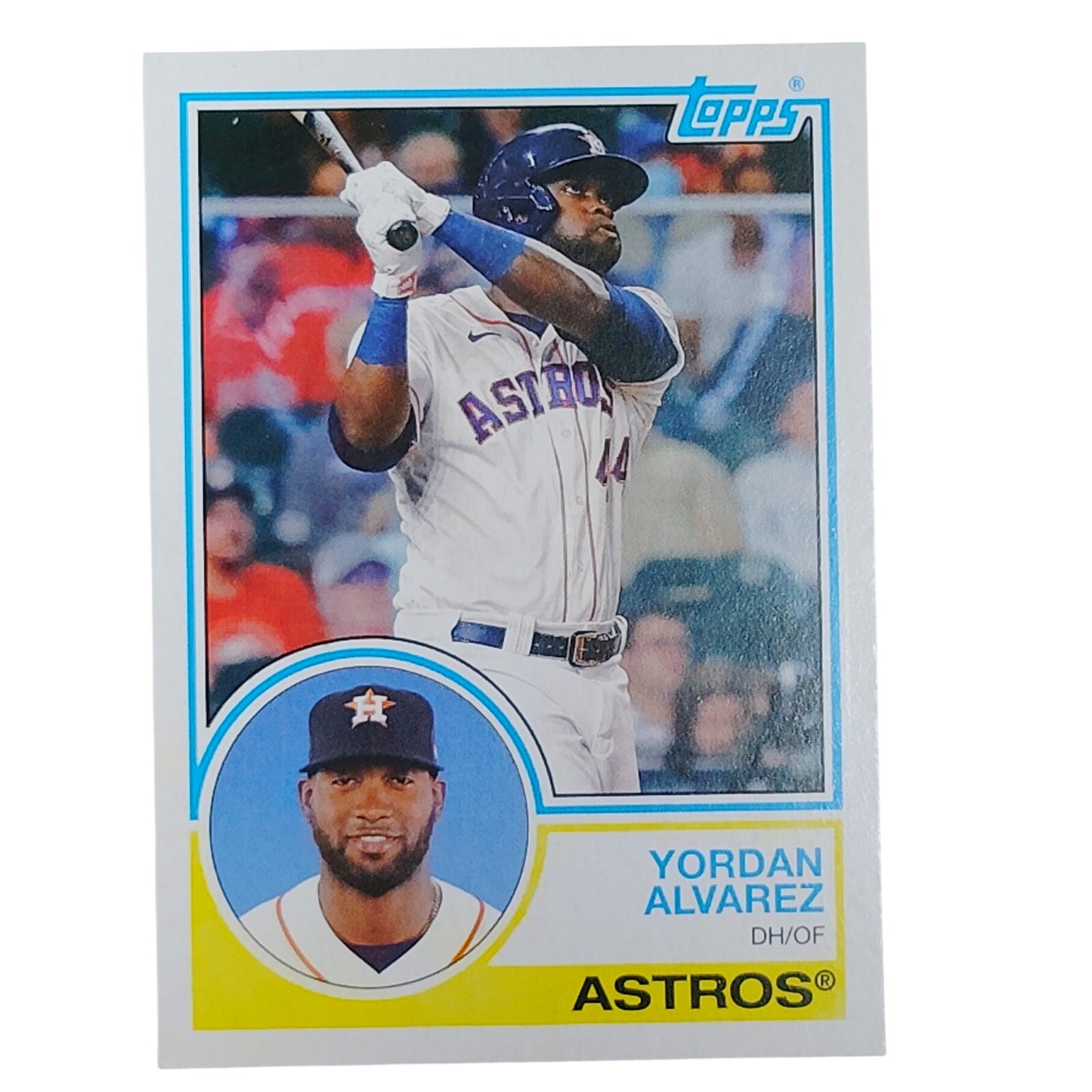 2021 Topps #160 Yordan Alvarez Houston Astros DH/Outfielder - VG/EX