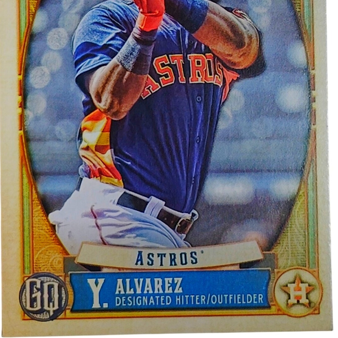 2021 Topps Gypsy Queen #58 Yordan Alvarez Houston Astros DH/Outfielder - VG/EX