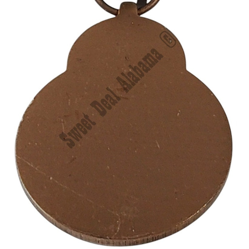U.S. Navy Expert Pistol Shot Medal Pinback, 1-1/4"D x 3"H Overall