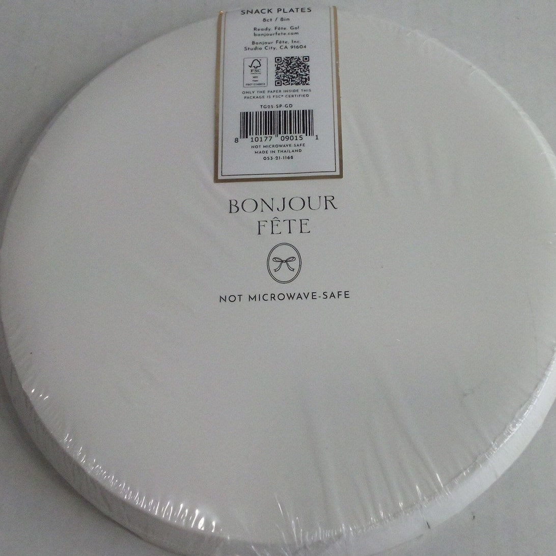 Happy Graduation 8 inch Snack Plates – 8ct – Bonjour Fete