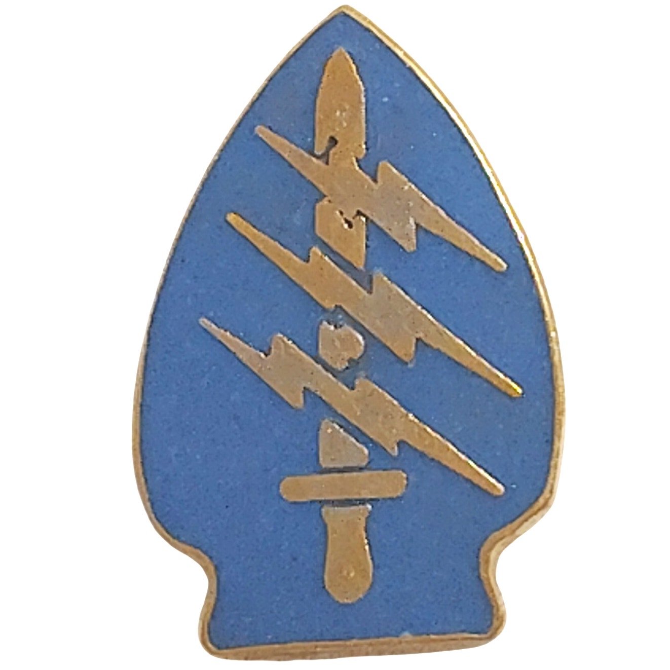 U.S. Army Special Forces SSI Novelty Hat, Lapel Pin 1"H x 3/4"W Butterfly Clutch