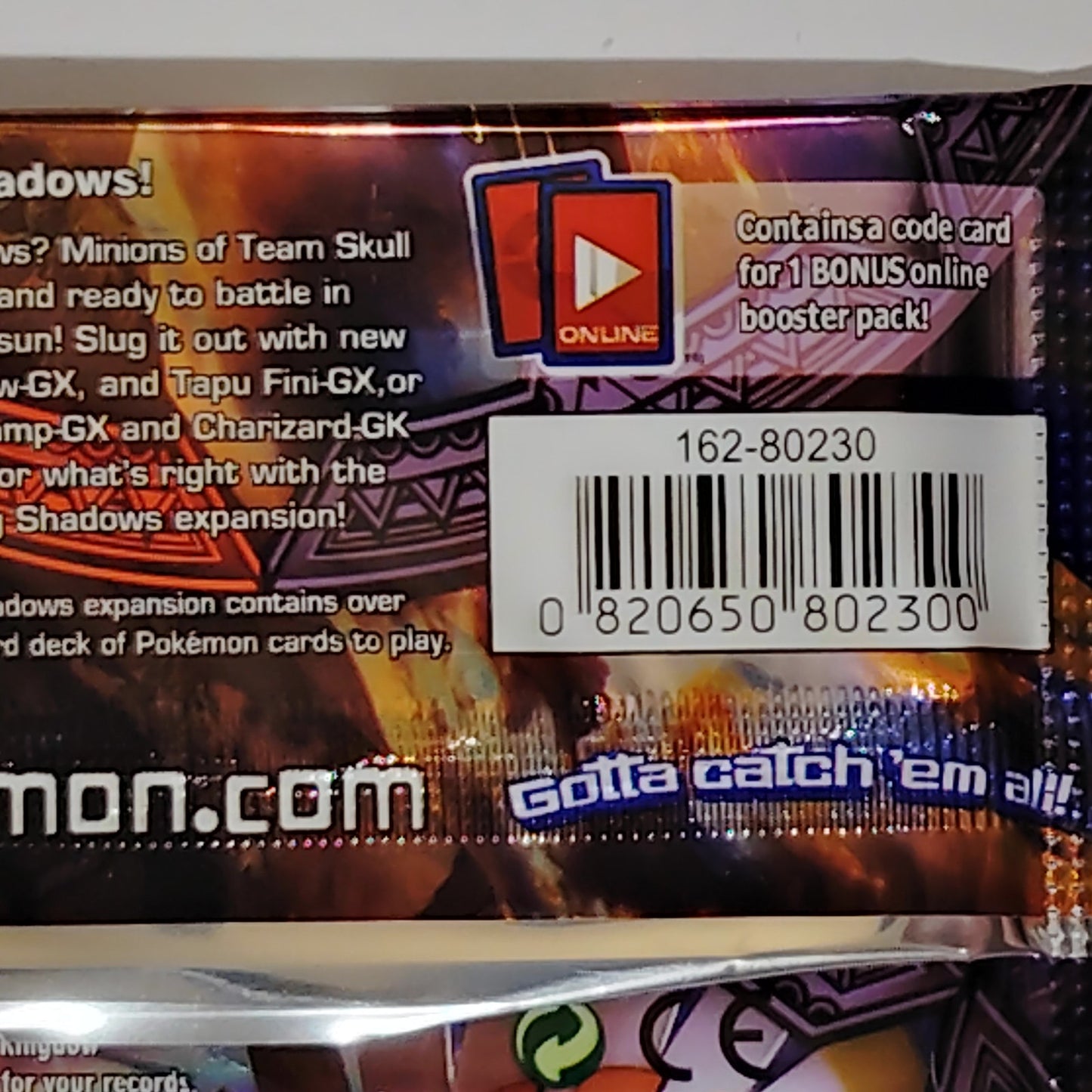 Pokémon - Taiwan Version, Sun & Moon Burning Shadows, EN, Sealed, 10 Cards +