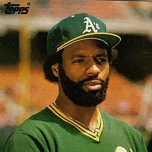 Ray Burris, Oakland Athletics (A's), MLB, 1985 Topps Card 758, EX/NM