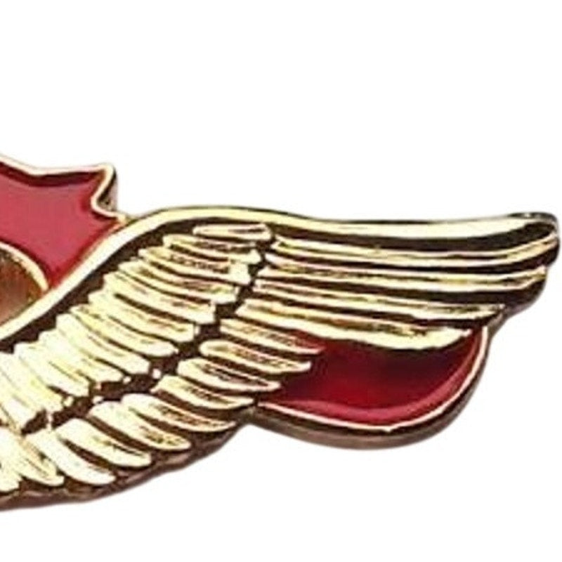 US Army Pathfinder Novelty Hat Lapel Pin Torch Wing 1‑1/4" × 1"
