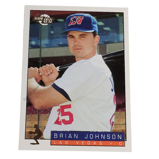 Brian Johnson, Las Vegas Stars, #284, 93-94 Fleer Excel Minor Leagues