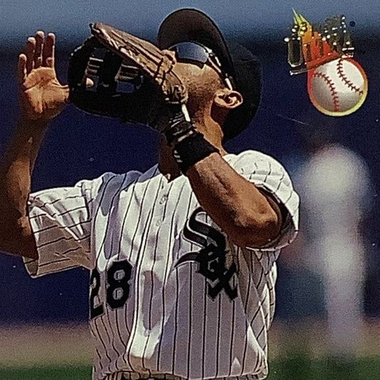 Joey Cora, Chicago White Sox, MLB, Fleer Ultra Baseball 1993, Card 172, EX/NM
