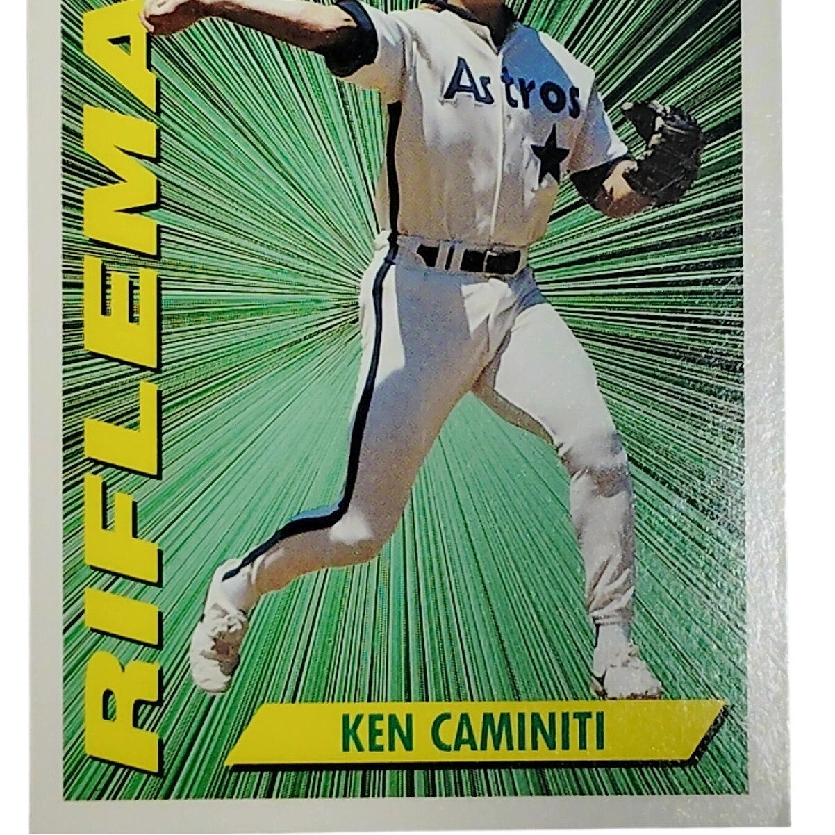 1991 Score Rifleman Ken Caminiti Card #415 Houston Astros 3B VG/EX