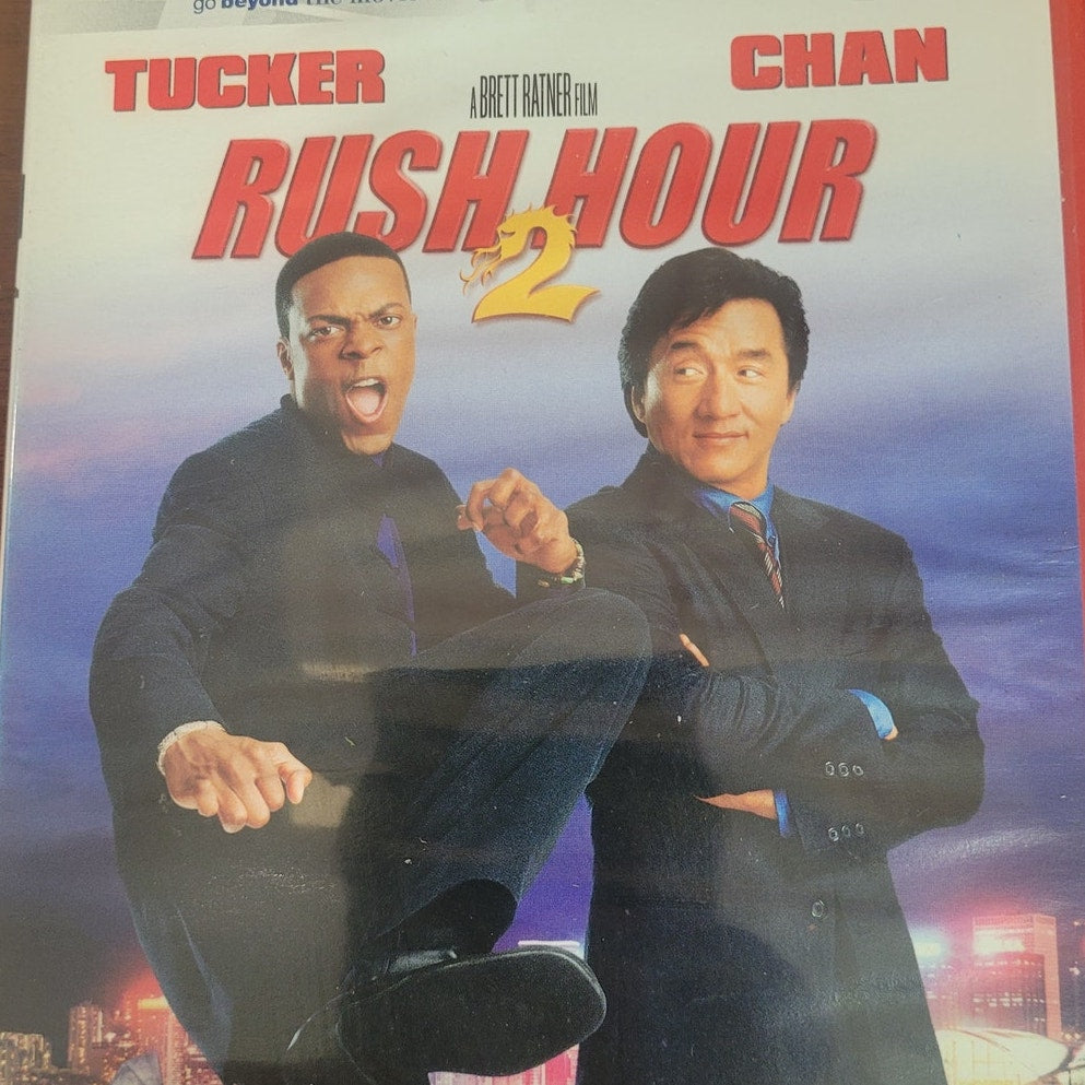Rush Hour 2 DVD 2001 Action Comedy – Jackie Chan, Chris Tucker