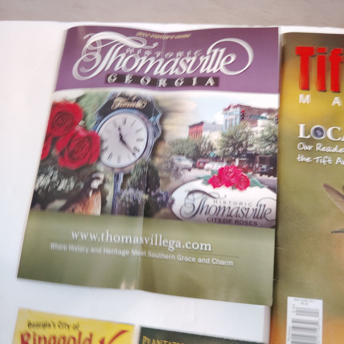 Vintage Georgia Ephemera Collection: Tifton, Thomasville, Ringgold Travel Guides