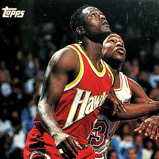 Dominique Wilkins, Atlanta Hawks, 1993 Topps Collector's Card 292, EXC