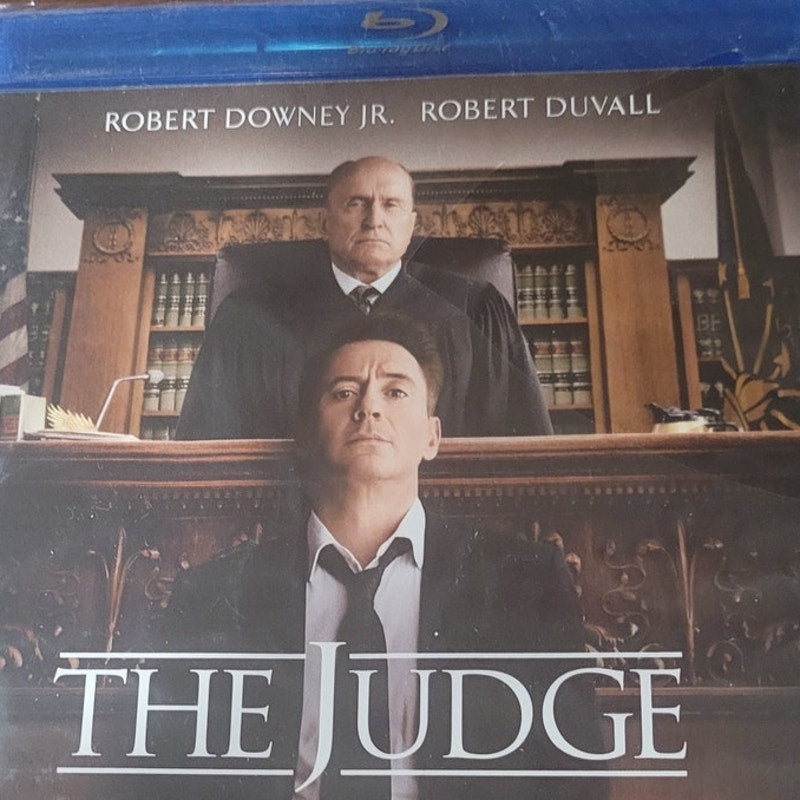 The Judge Blu-ray Legal Drama Robert Downey Jr Robert Duvall Courtroom Film 2014
