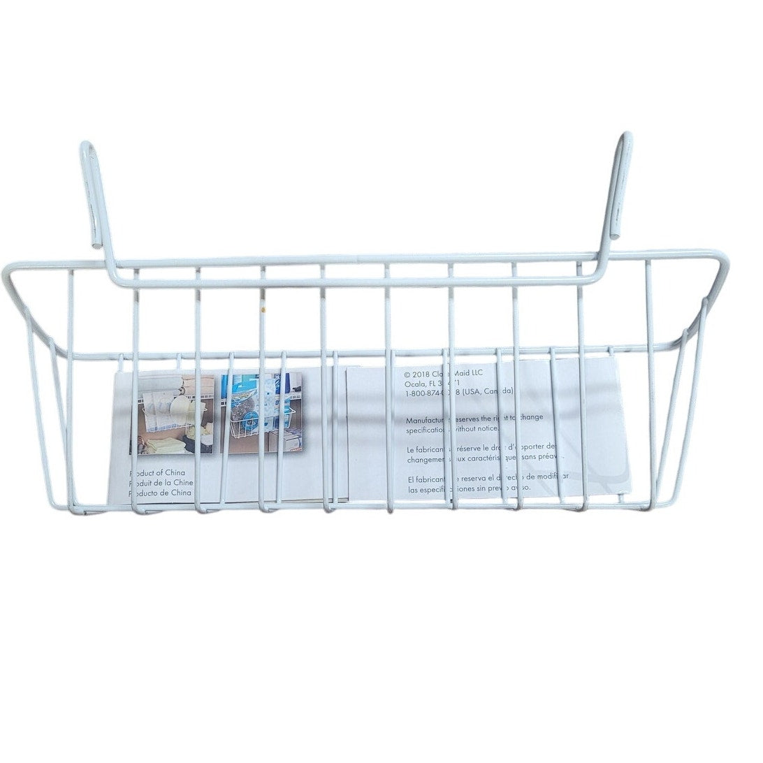 ClosetMaid 3937 Packet Pal, White, 11.5" wide, 5.75" high, and 3.75" Deep