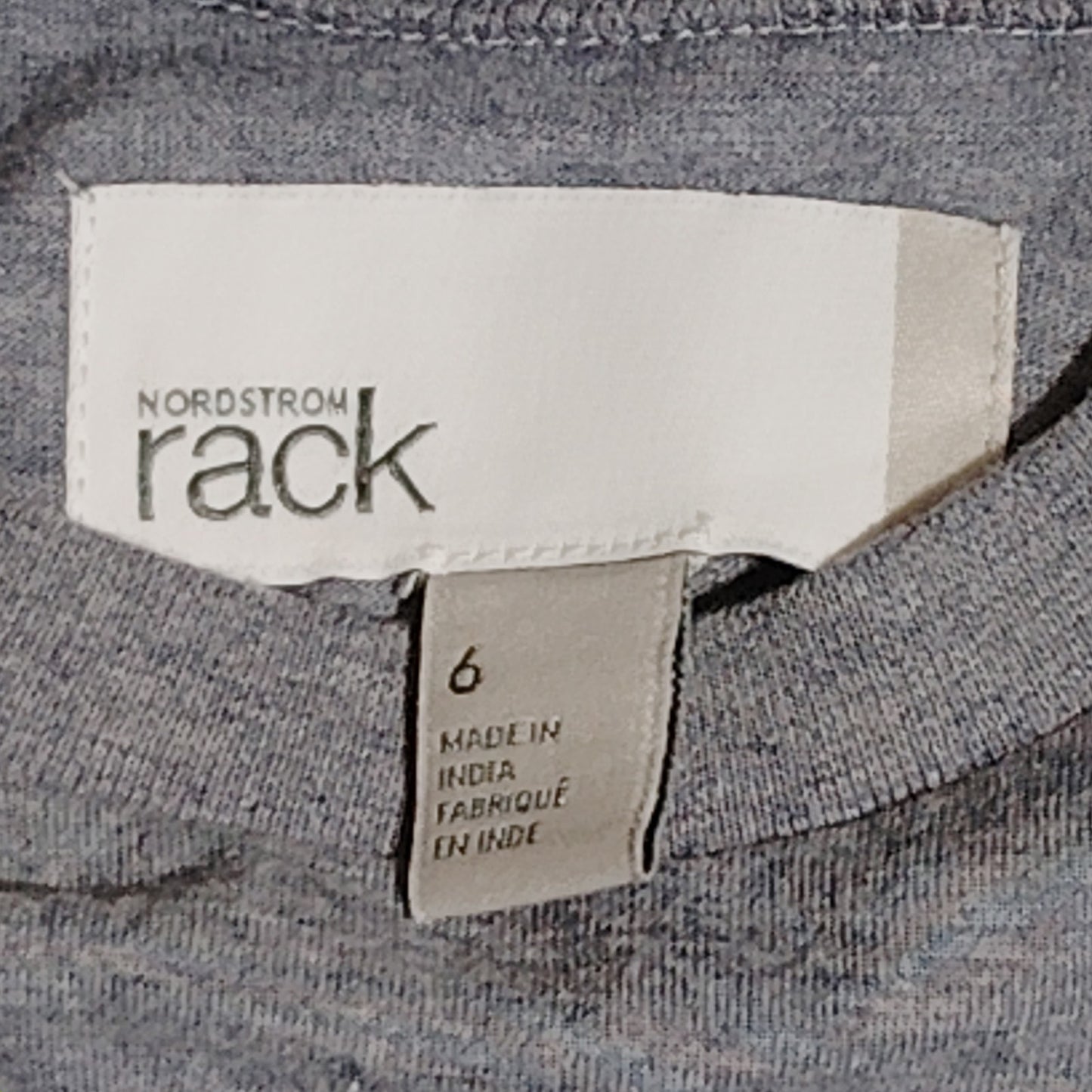 Copied - Nordstrom Rack Gray T‑Shirt – 6 – Cotton Blend, NWT