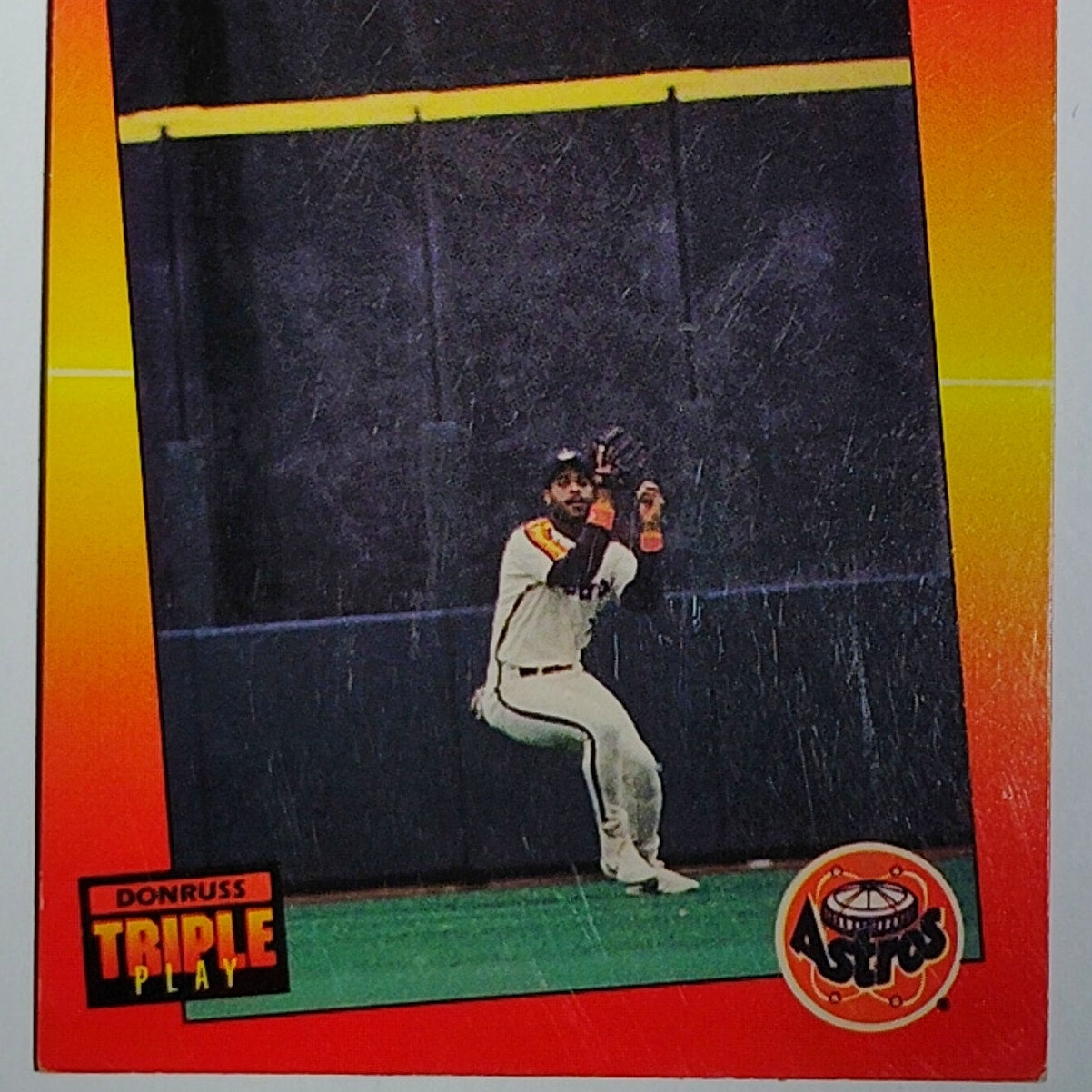 1992 Triple Play Eric Anthony Card #18 Houston Astros OF VG/EX