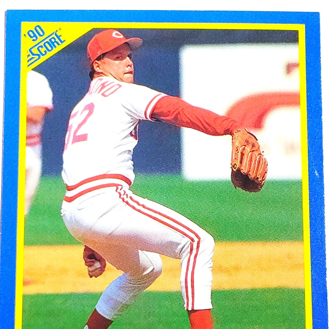 1990 Score Chris Hammond RC #629 Cincinnati Reds Rookie Pitcher MLB Baseball EX