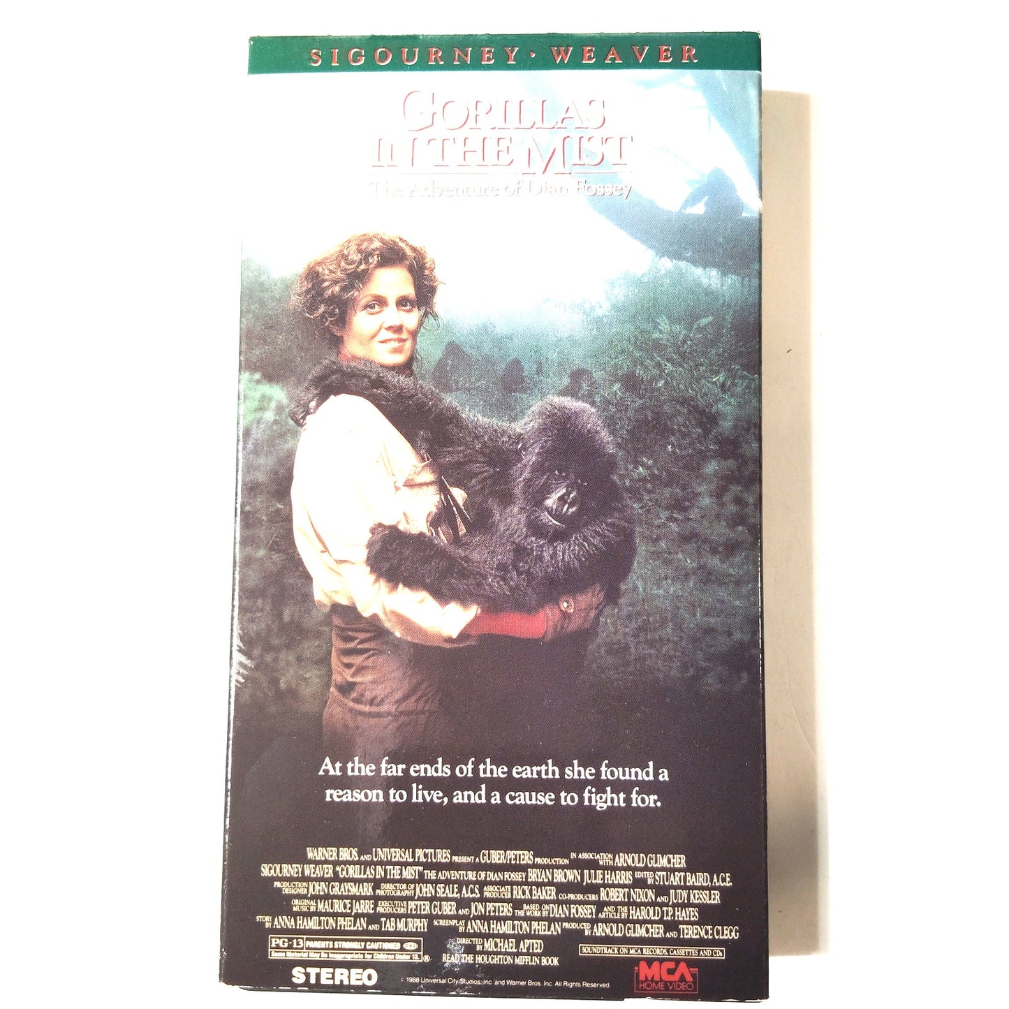 Gorillas in the Mist VHS 1988 Dian Fossey Drama Warner Universal
