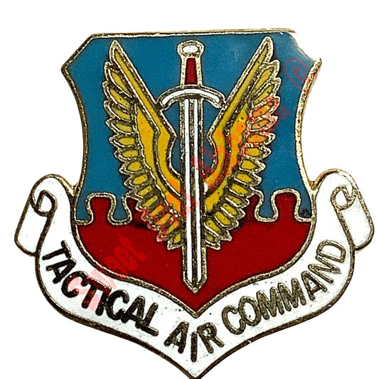 Vintage Tactical Air Command (TAC) - Hat, Lapel or Tie Pin 1-1/8"H x 1-1/8"W