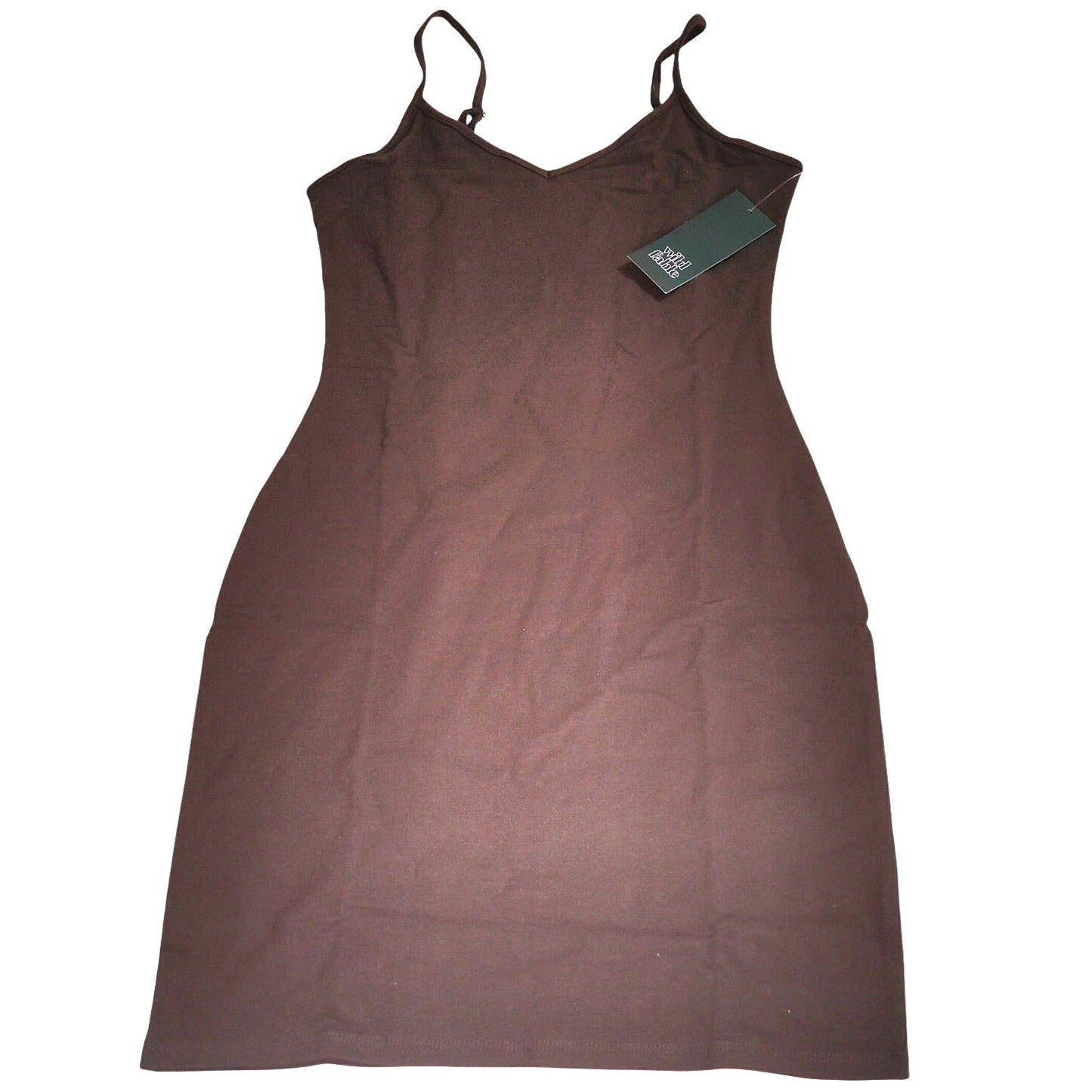 Wild Fable Women’s Strappy Bodycon Knit Dress Dark Brown X-Small